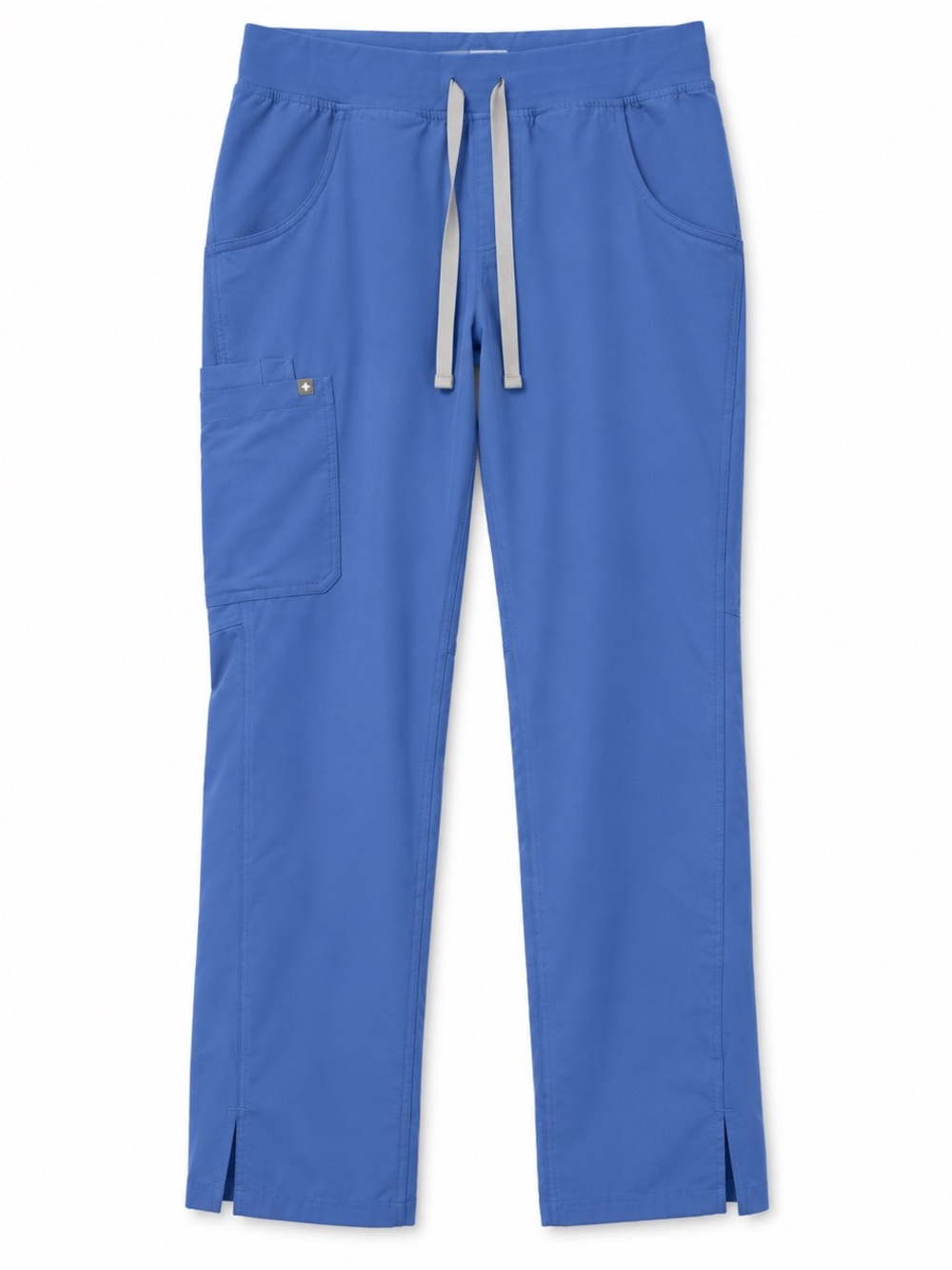 FIGS Kade Cargo Scrub Pants Blue Small Petite